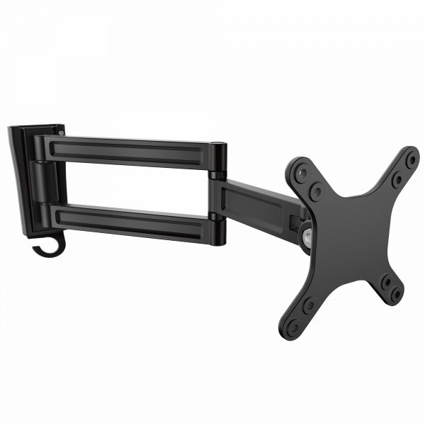 Grigio Bestand Braccio per Schermo LCD Montaggio a Parete per due Monitor LCD LED Max per 27’’ Grigio Bestand Braccio per Schermo LCD Montaggio a Parete per due Monitor LCD LED Max per 27’’