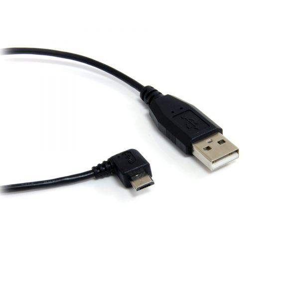 0,8m Cavo USB A-MICRO B aufroll-Cavo #m818 