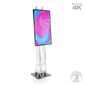 Totem multimediale Domina 43" monofacciale 4K  