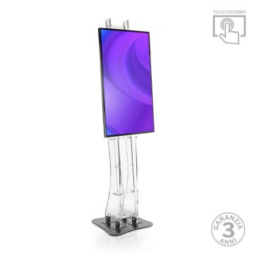 Totem multimediale Domina 43" TS touch screen 4K  