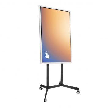 Lavagna multimediale 65" Samsung FLIP PRO completa di carrello