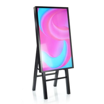 Totem multimediale NewPort 50" monofacciale da interno