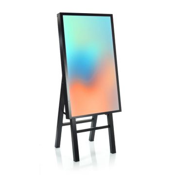 Totem multimediale NewPort 50" monofacciale da interno con monitor QM50C