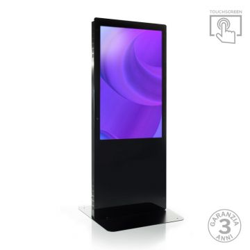 Totem monofacciale NewTon 55" TS touch screen 4K 