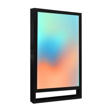 Totem multimediale Window 75" da vetrina  